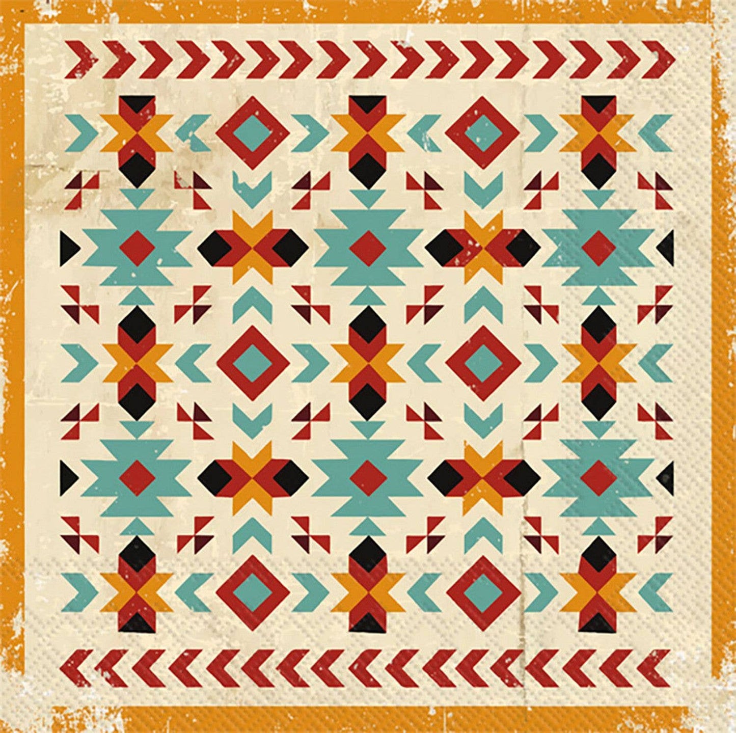 Southwest Serape Paper Cocktail Napkins (20 per package)