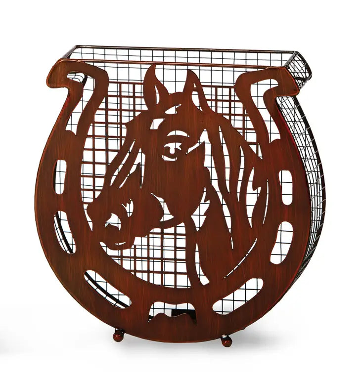 Horseshoe Shaped Cork Cage ~Holds over 150 Corks-Equestrian