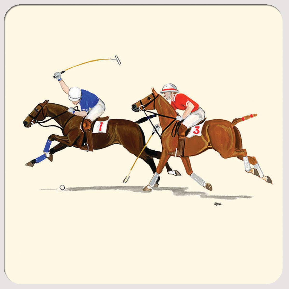 Polo Beverage Coasters