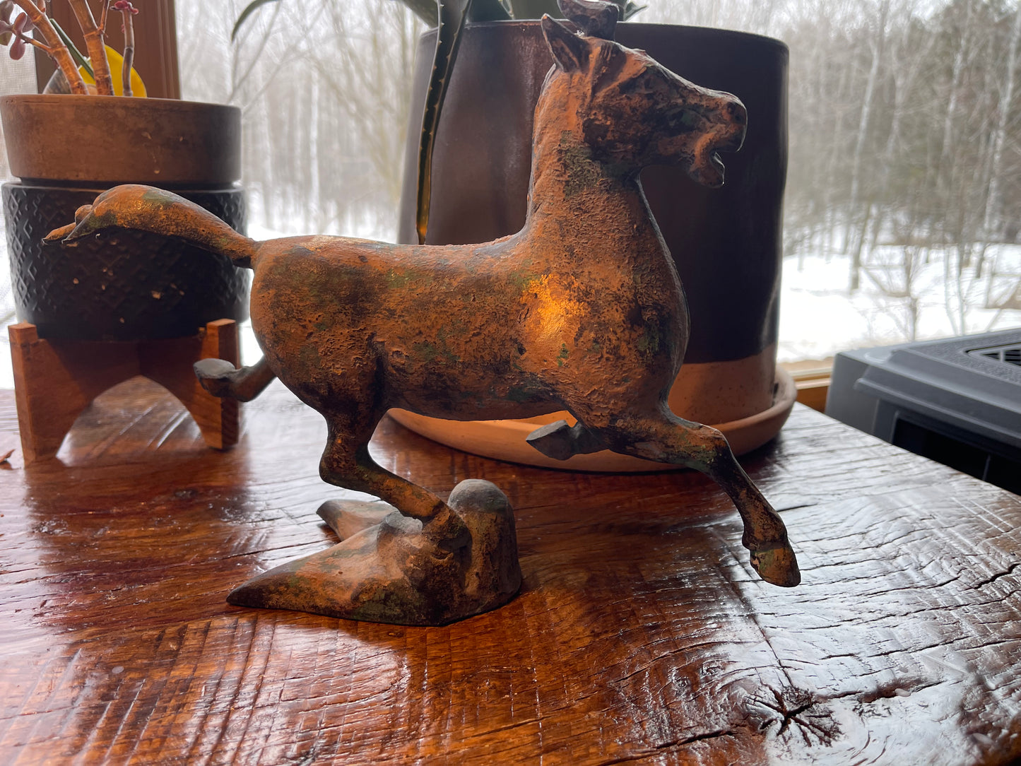 Vintage Flying Horse of Gansu statue