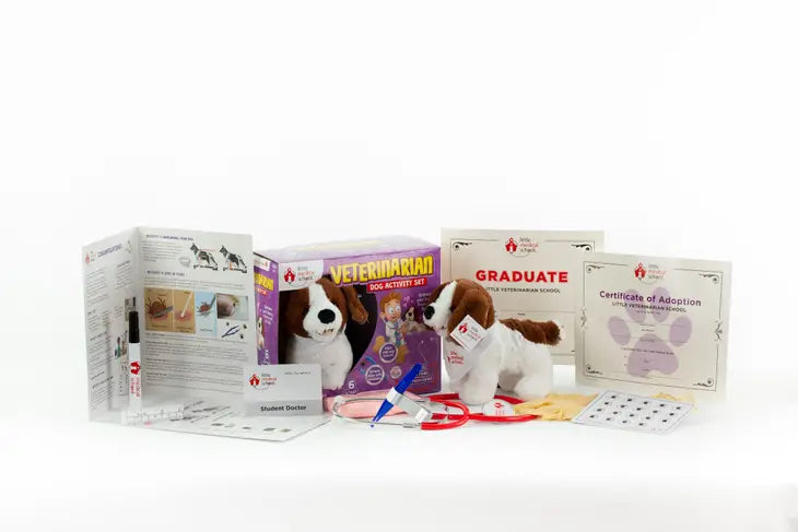 Veterinarian Dog Activity Set