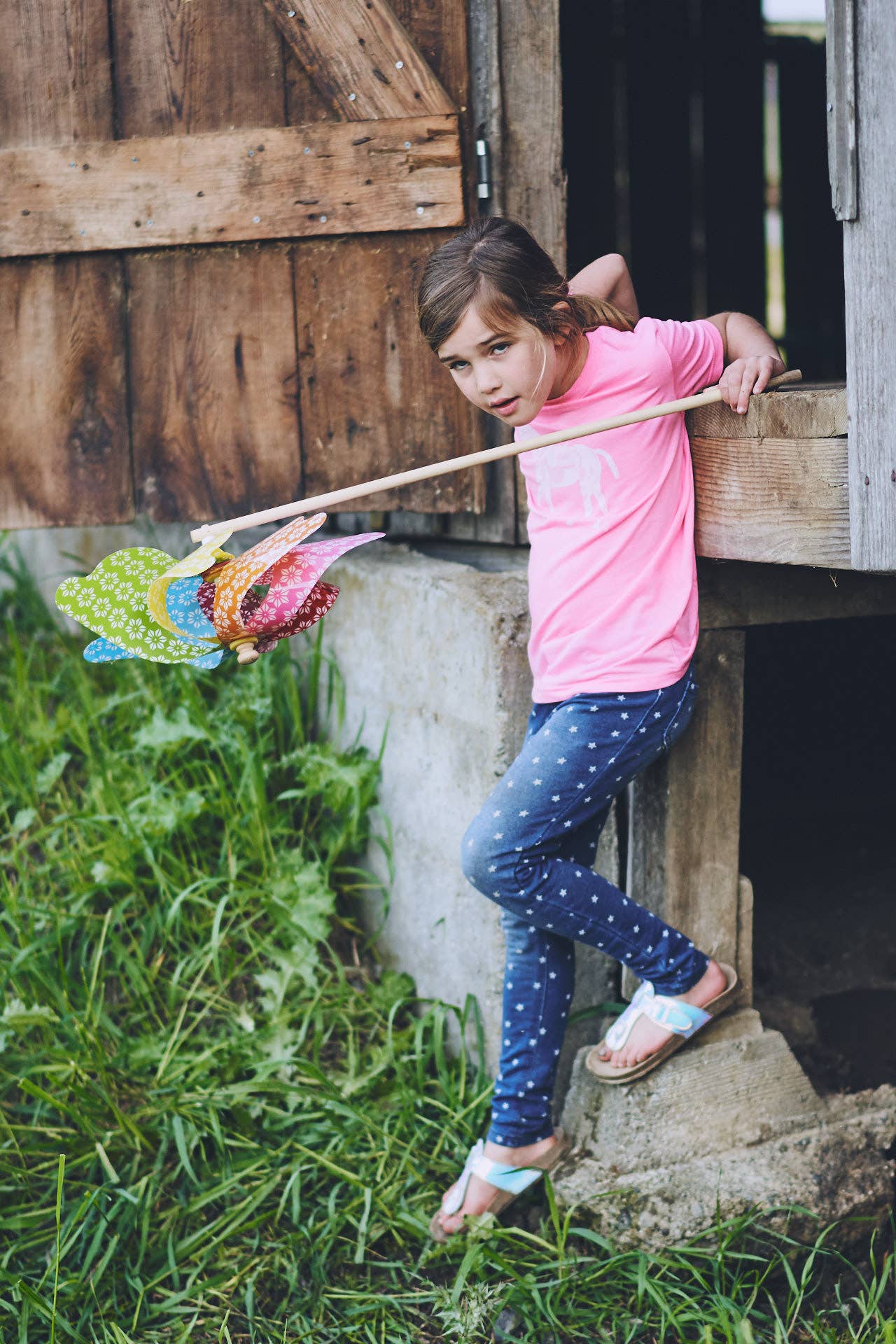 Kid's Polo Pony T-shirt - Pink