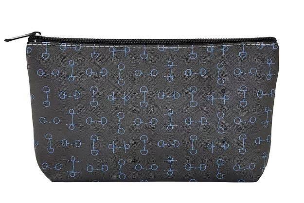 Snaffle Bits Medium Cosmetic Pouch