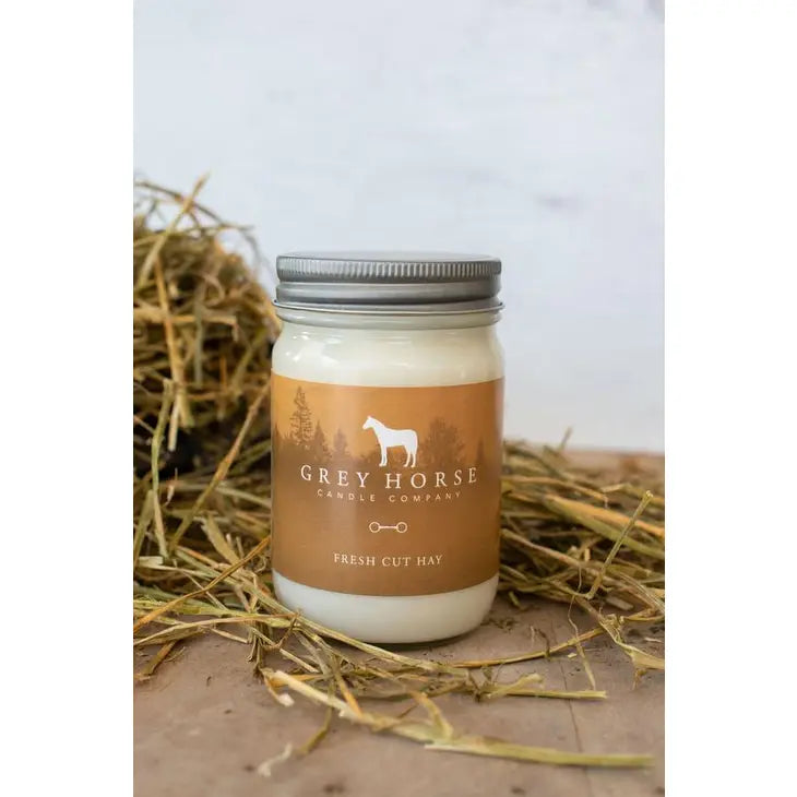 Fresh Cut Hay Soy Candle