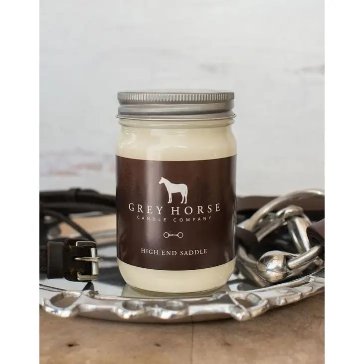 High End Saddle Soy Candle