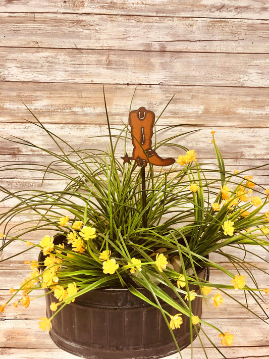 Boot Rodeo Garden Plant Stake