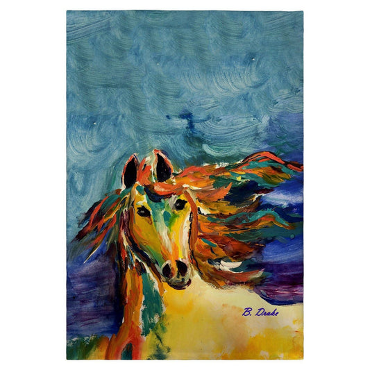 Colorful Horse Guest Towel